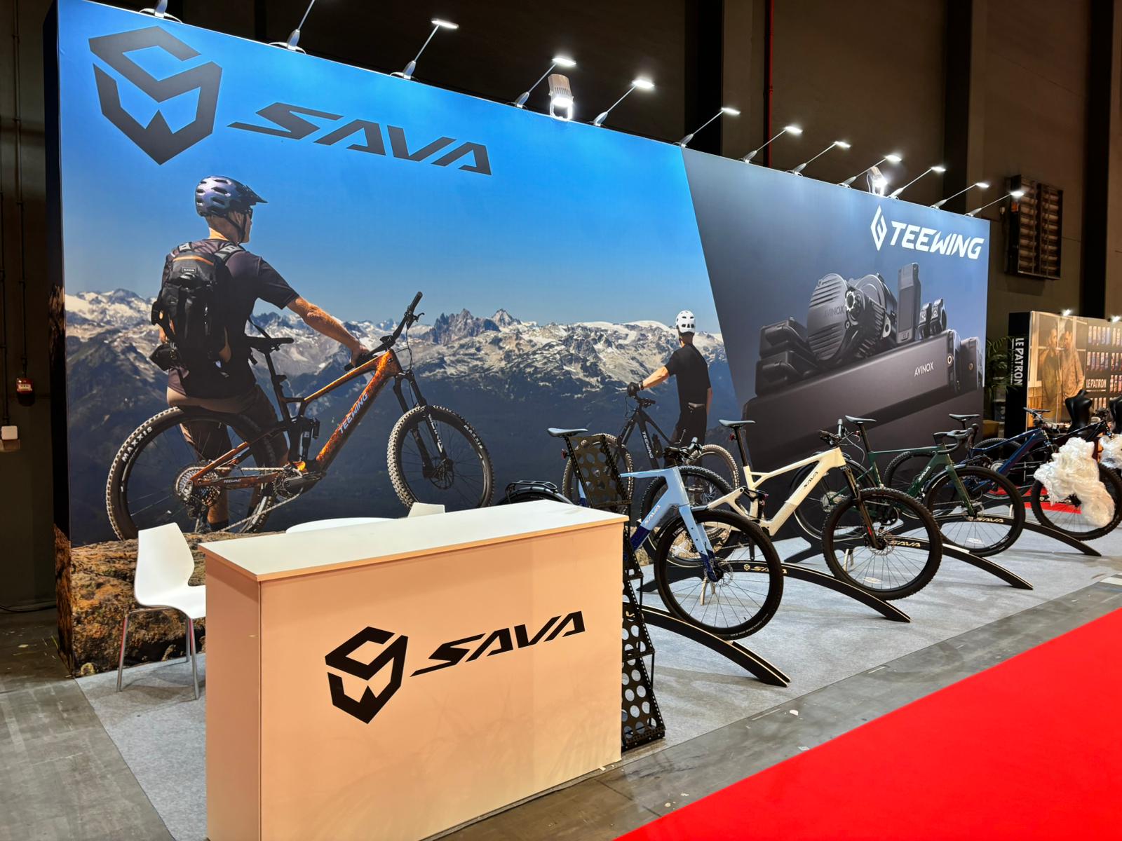 Estande da SAVA na feira Velofollies 2026